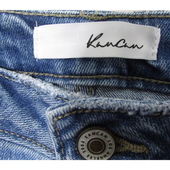 KanCan NWT High Rise Ankle Skinny Jeans Estilo KC7131M  1/24 Button Fly Stretch - Picture 5 of 8